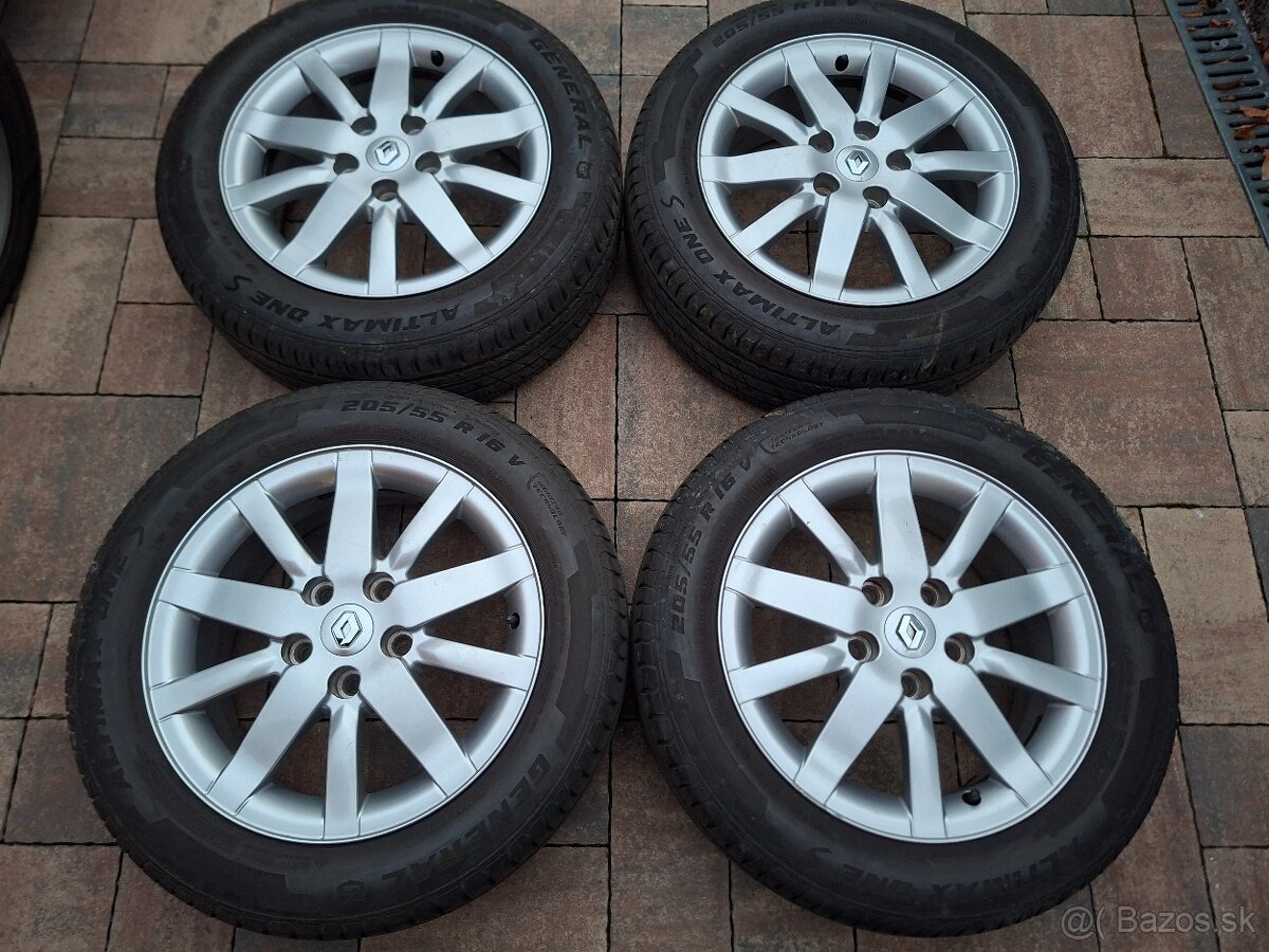 hlinikové disky Renault Fluence-61/2Jx16-ET-47--5x114,3