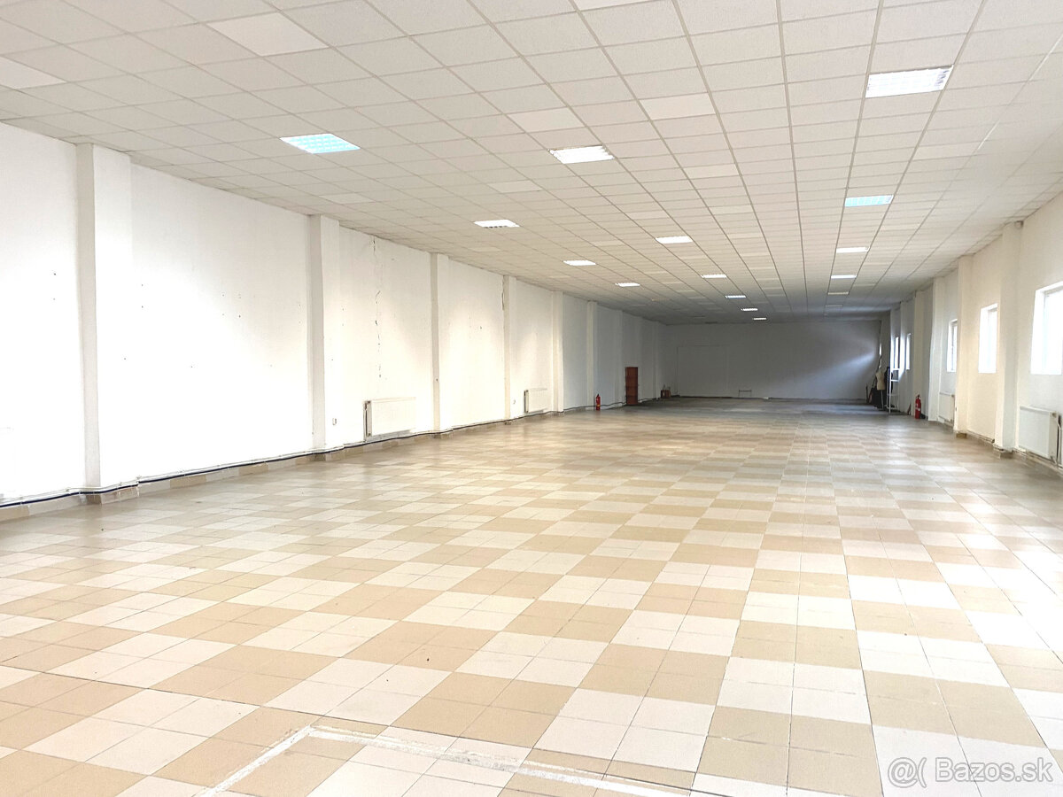 Ponúkame na prenájom skladovacie priestory 430 m2 v Barci