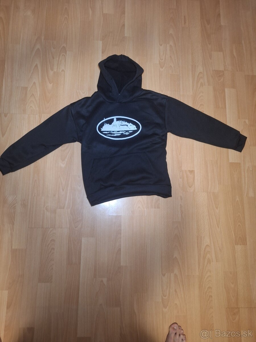 Corteiz mikina cierna