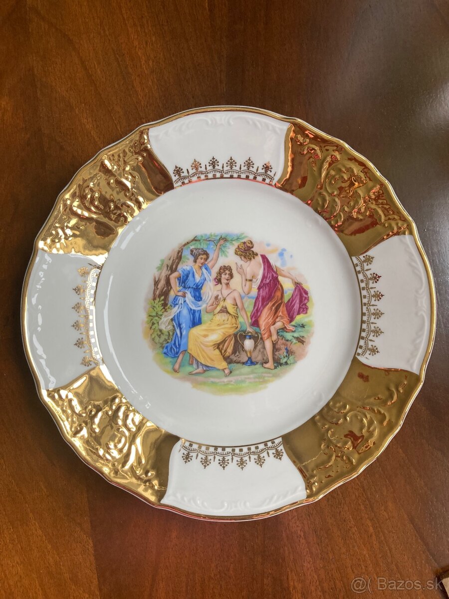 Dekoračný tanier 3 grácie