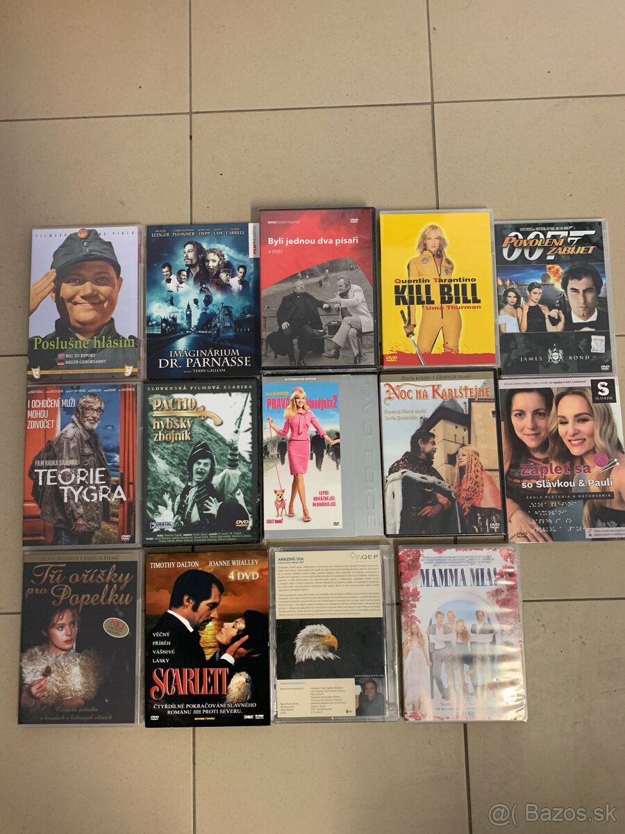 Predám rôzne DVD filmy