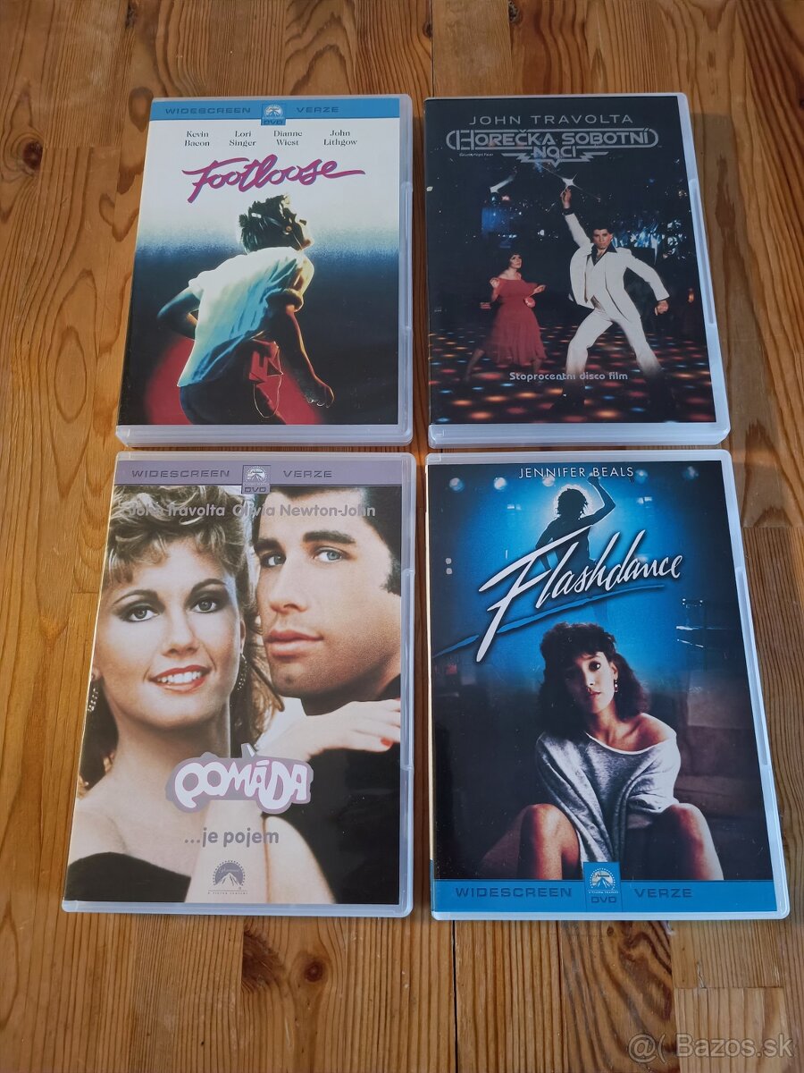 Kolekcia DVD - tanečné filmy