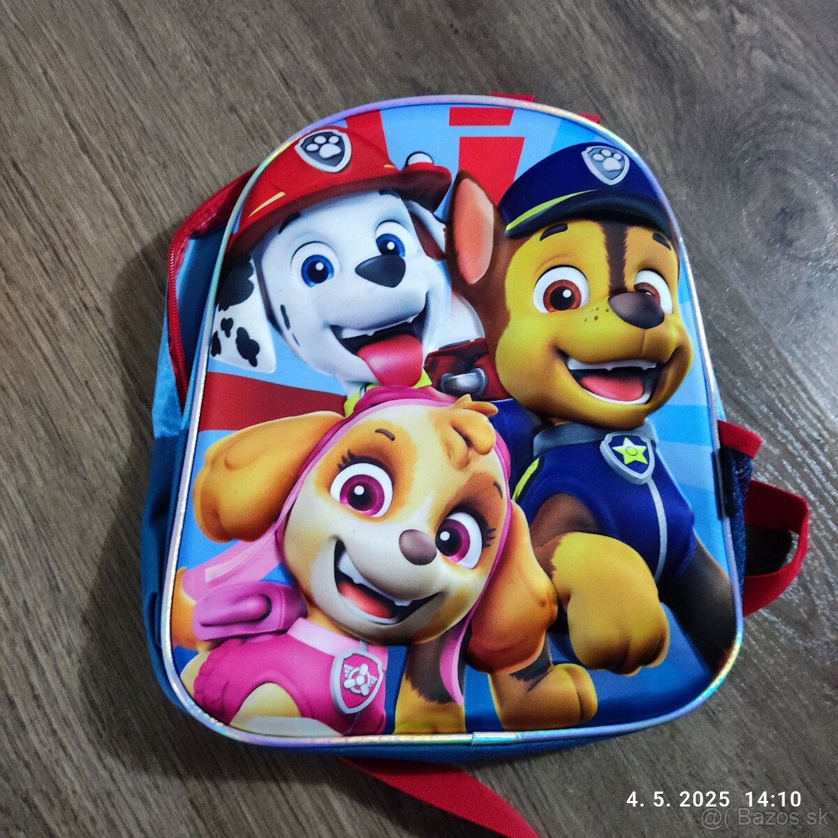 3D ruksak Labková patrola