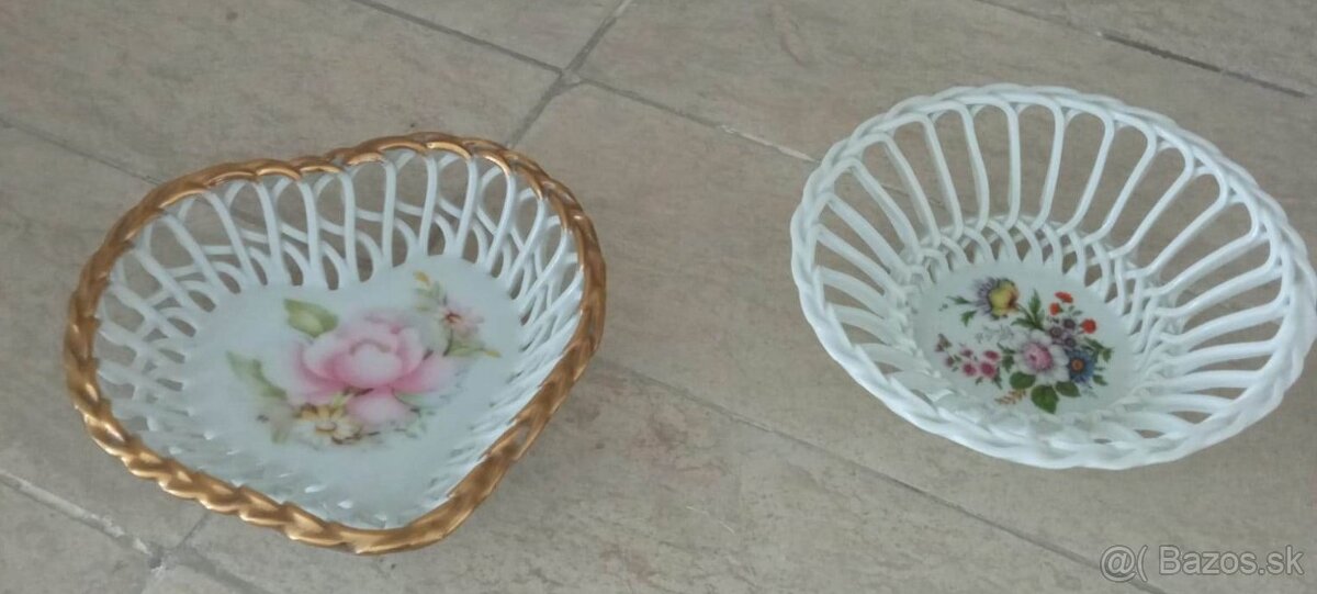 porcelánové misy