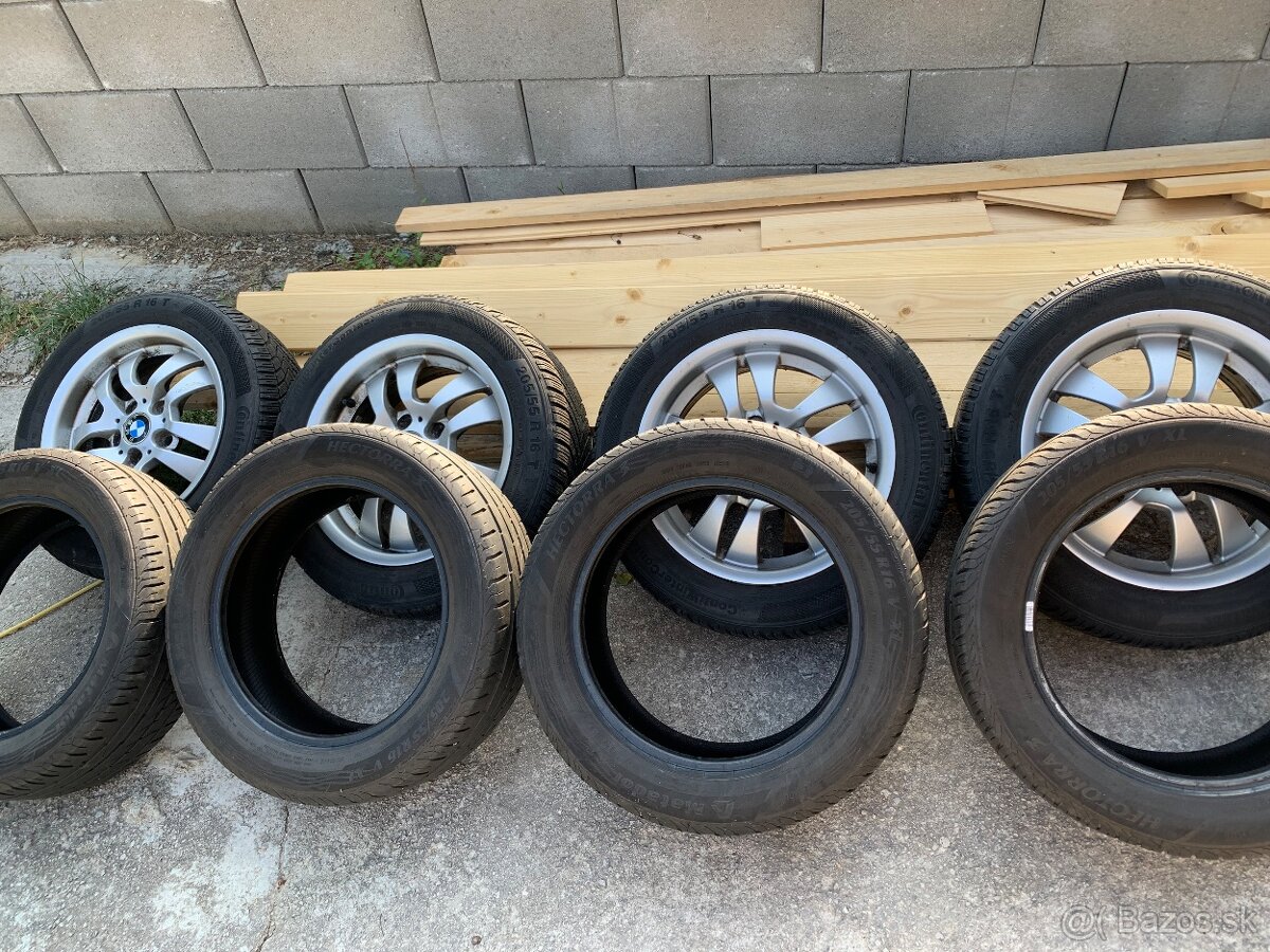 Predám komplet 205/55r16