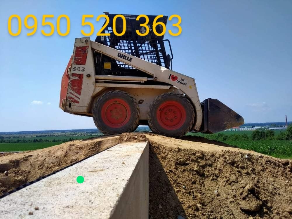 Výkopové a zemné práce minibagrom Doprava