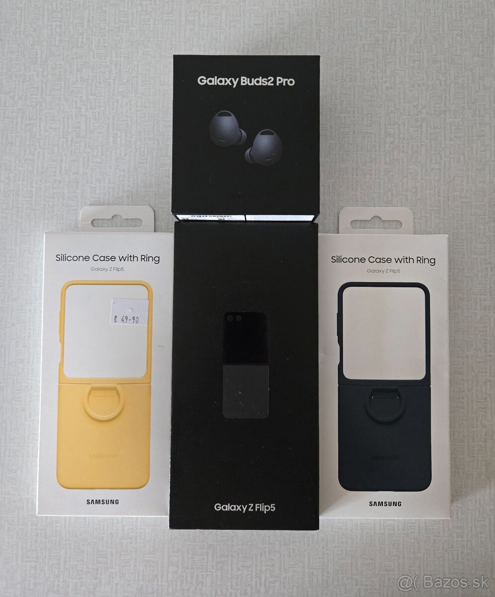Samsung Galaxy Z Flip 5+Buds 2PRO+kryty-TOP STAV