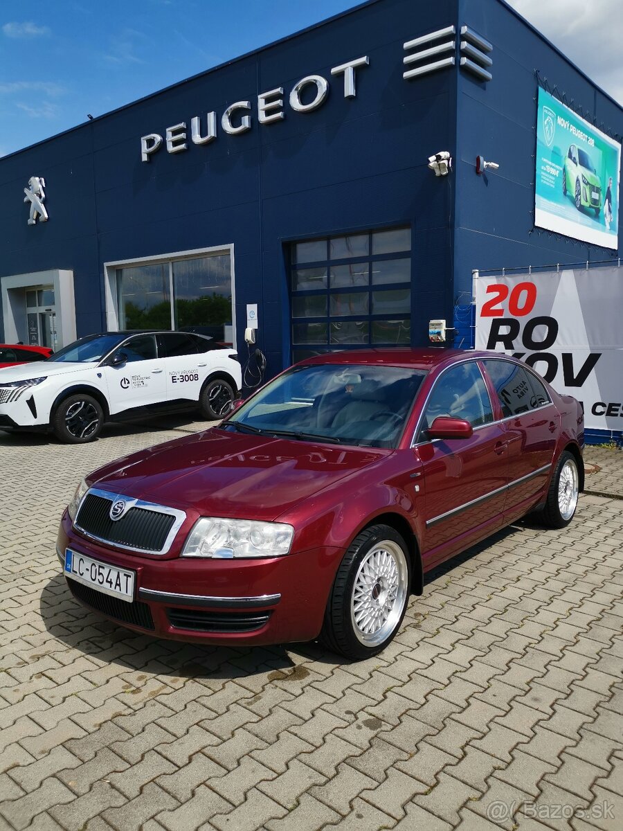 Škoda Superb 2.5 TDI V6 Elegance | 2. majiteľ |