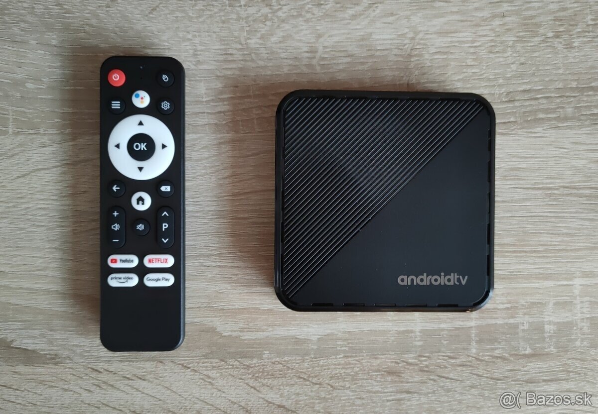 Android TV Box Mortal H728 (4GB/64GB) s BT ovladacom