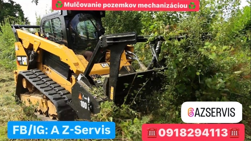 Čistenie pozemkov od náletových drevín/Vypratávanie