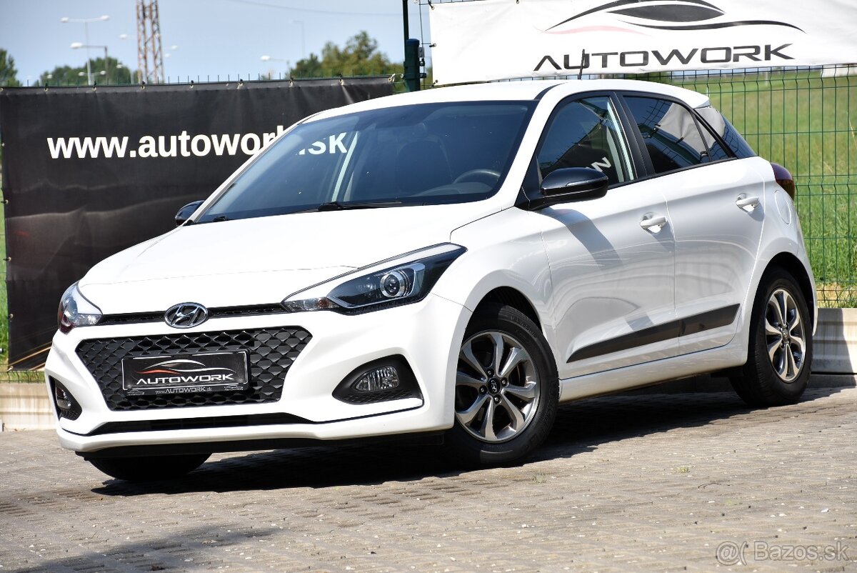 Hyundai i20 1.2i BENZÍN Chic KAMERA TEMPOMAT SR 2020 DPH
