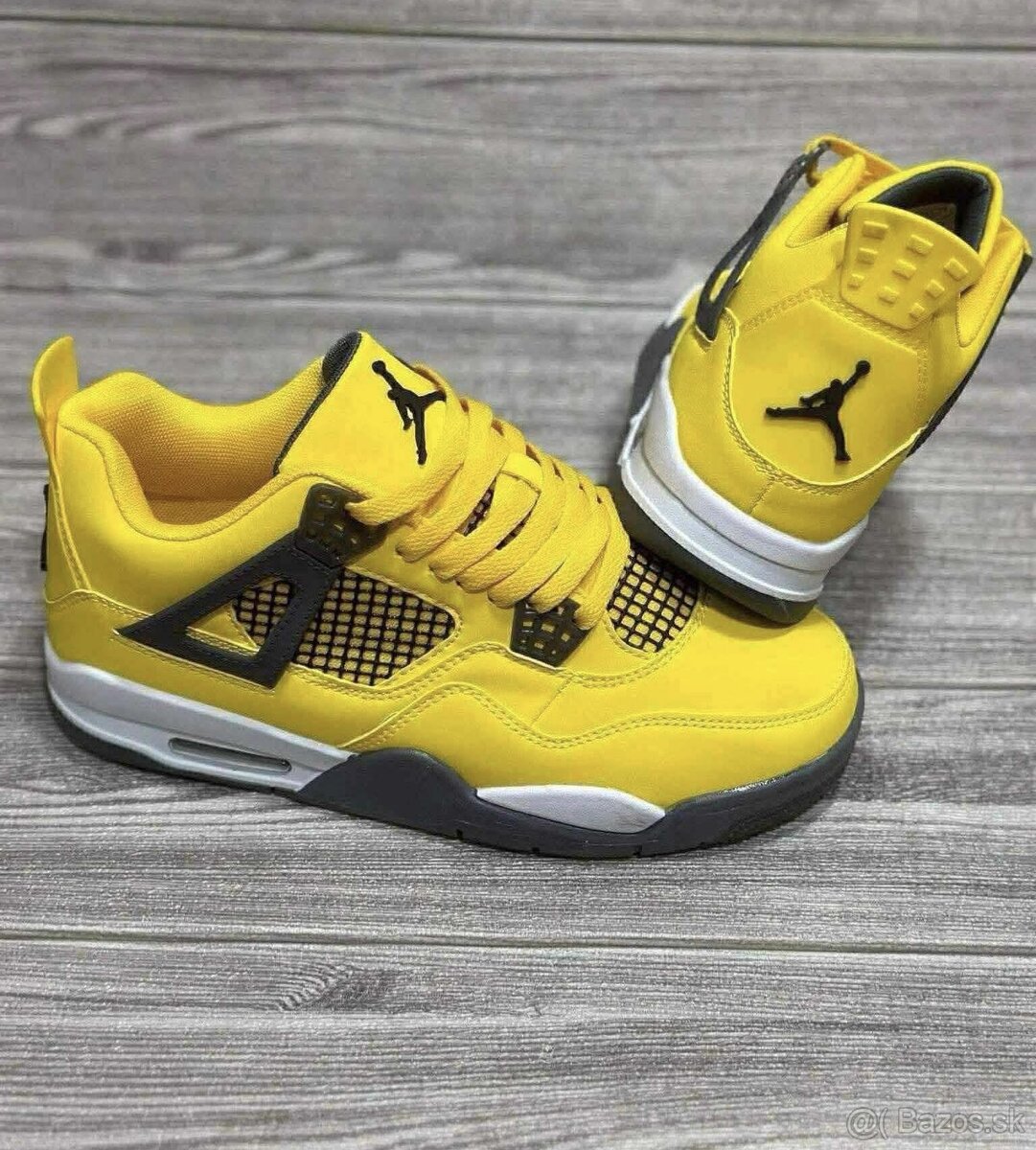 Jordan 4 Celé žĺte