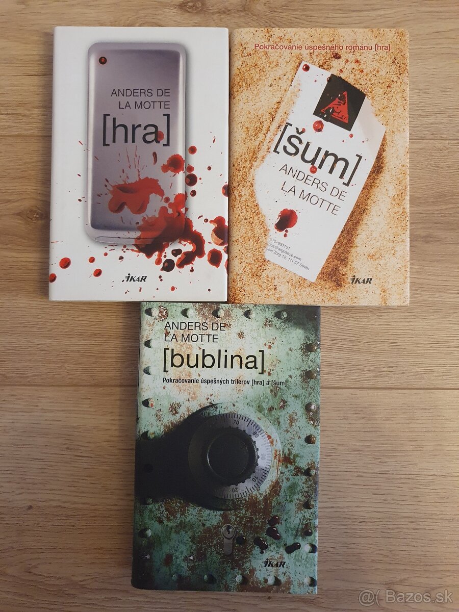 Anders de la Motte - Hra, Šum, Bublina