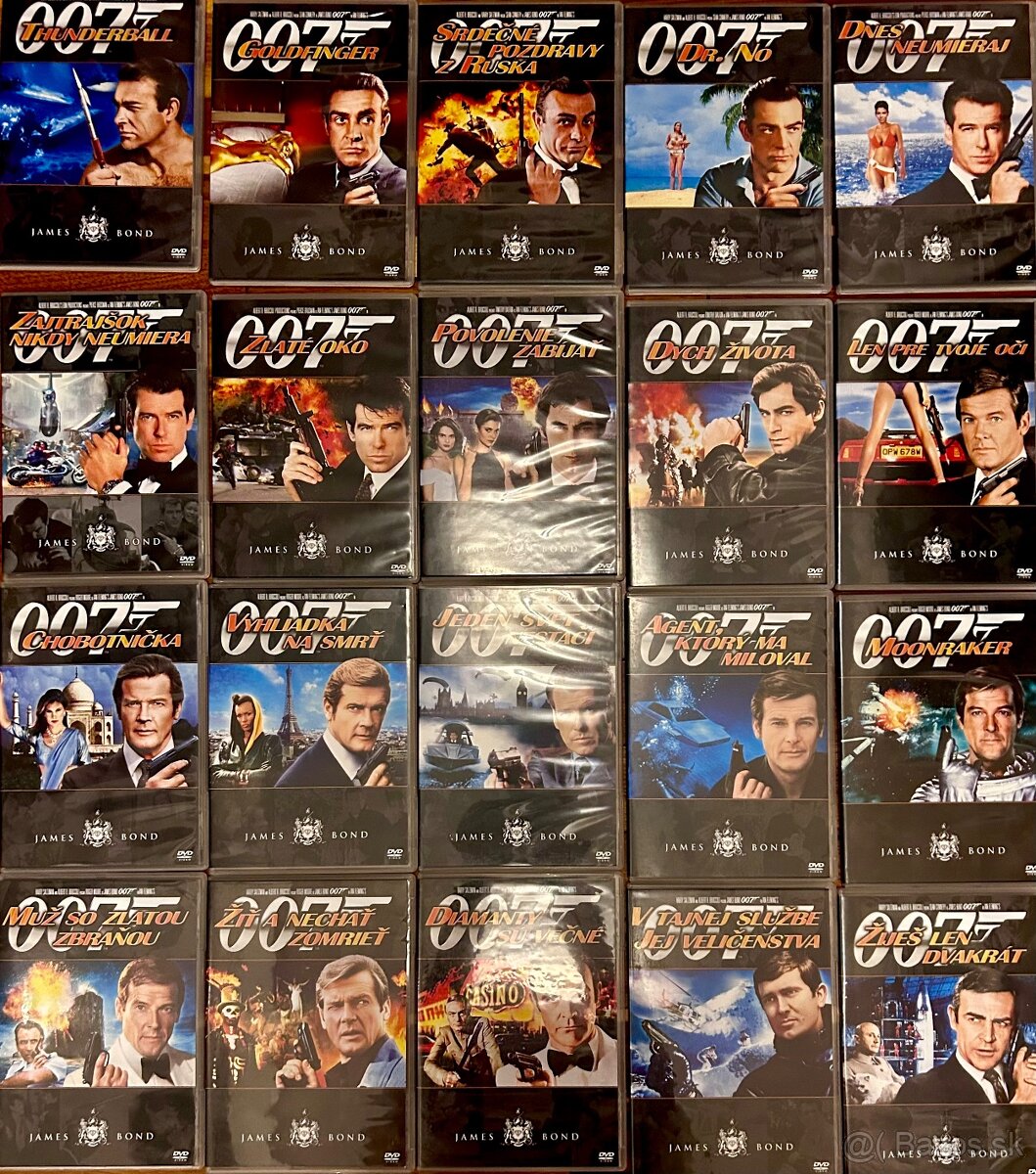 Filmy dvdJjames Bond 007