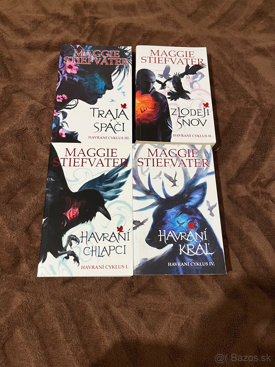 Séria knižiek traja spáči od Maggie Stiefvater