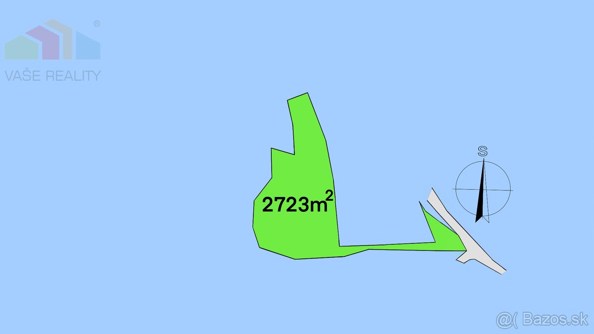 Na predaj pozemok Lazy pod Makytou 2723 m2