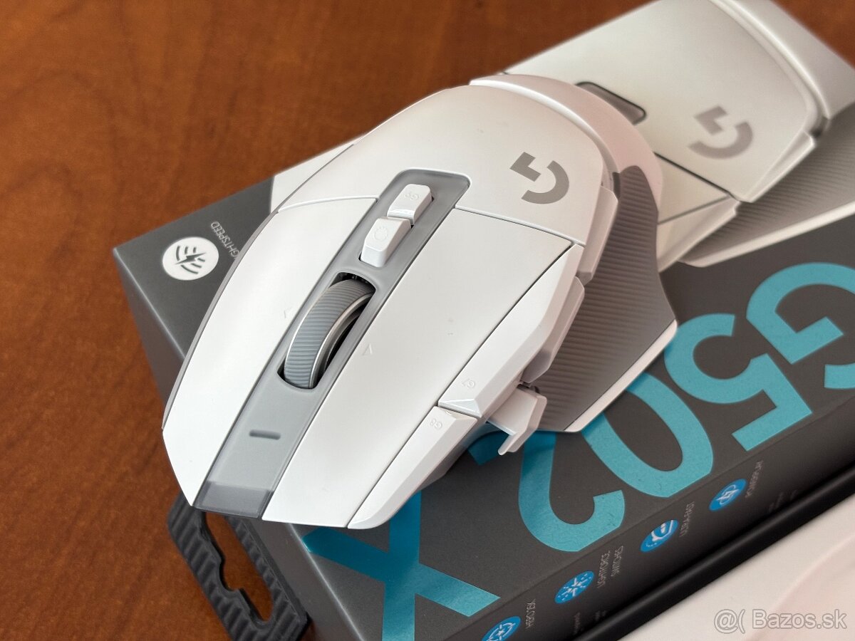 Herná Myš Logitech G502X Lightspeed White + Záruka