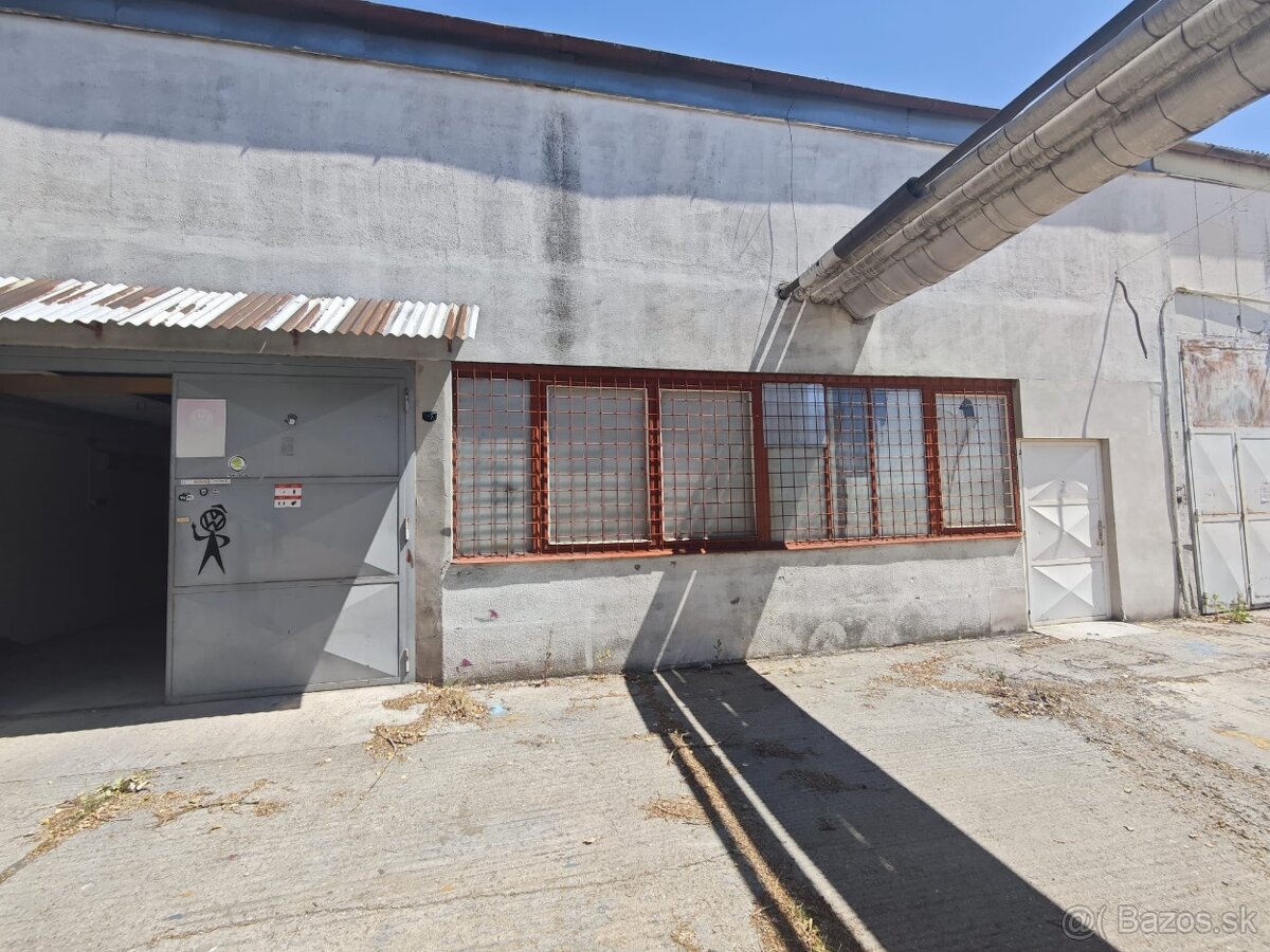 Prenájom výrobného / skladového priestoru 211 m2