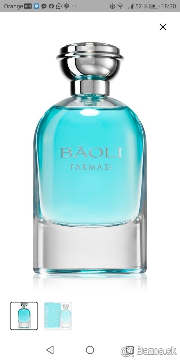 Parfumovaná pánska vôňa Baoli 90ml