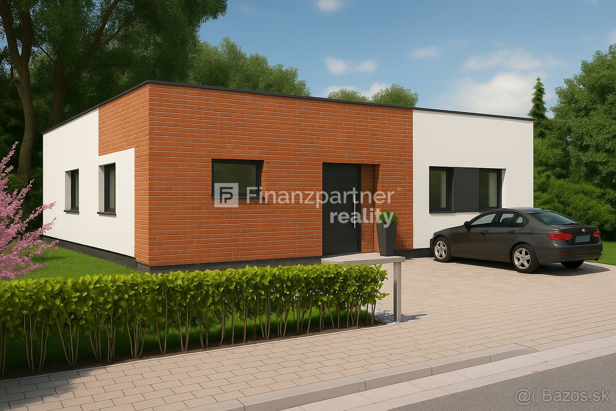 Moderné bývanie pri jazere – 4-izbový dom v Hrubej Borši