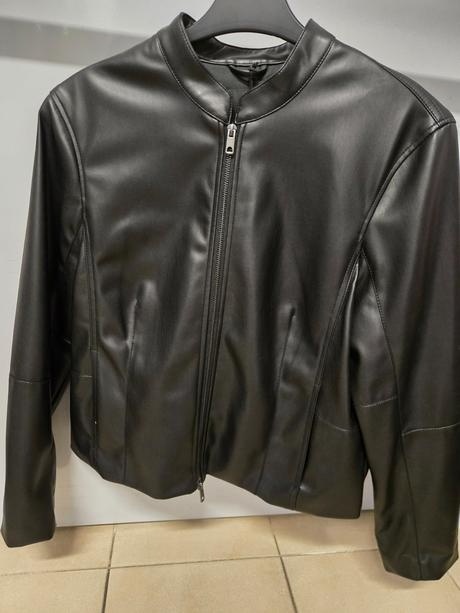 Koženková bunda vel.44