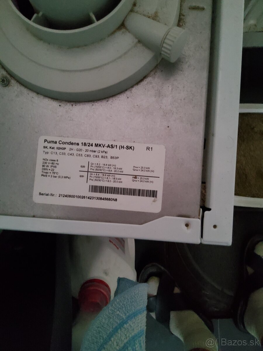 Predám plynovy kotol protherm