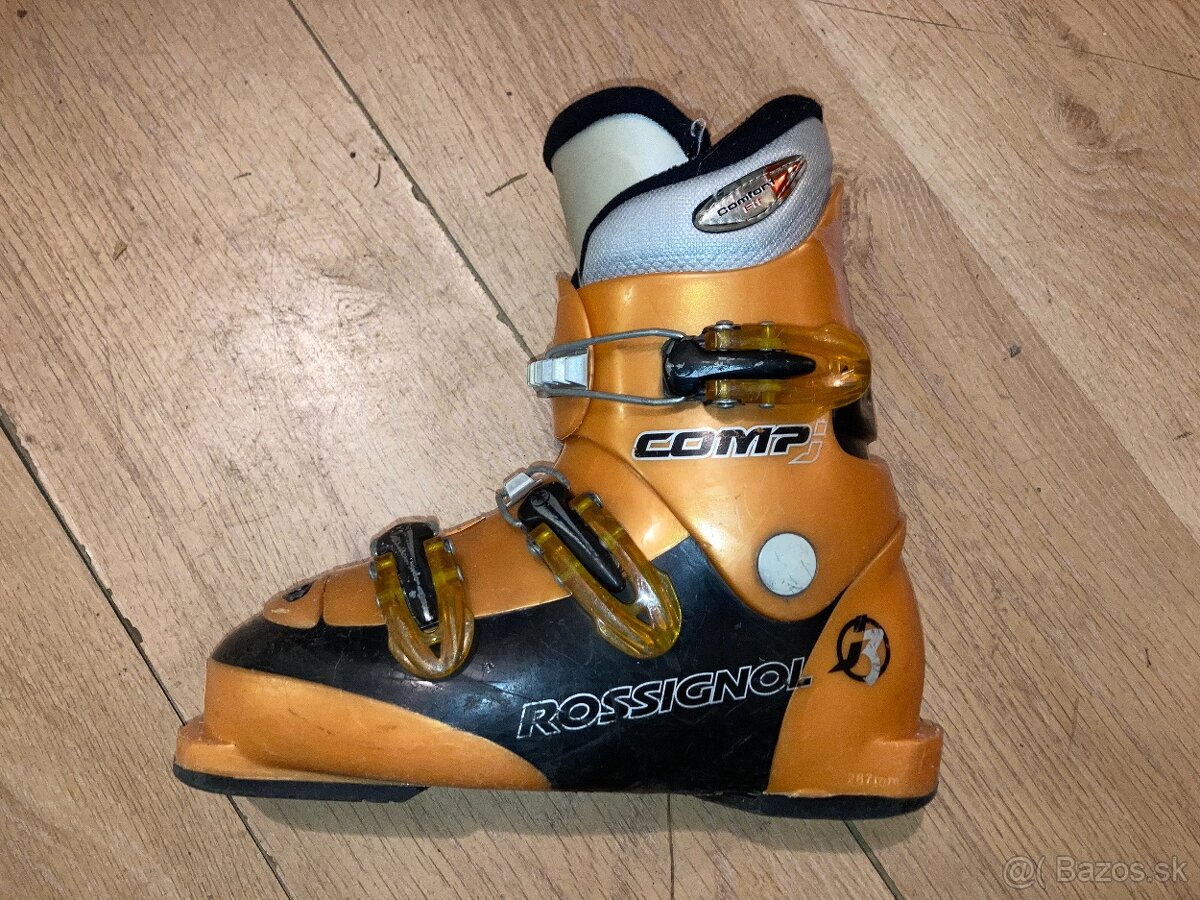 lyžiarky rossignol comp j veľkosť 36