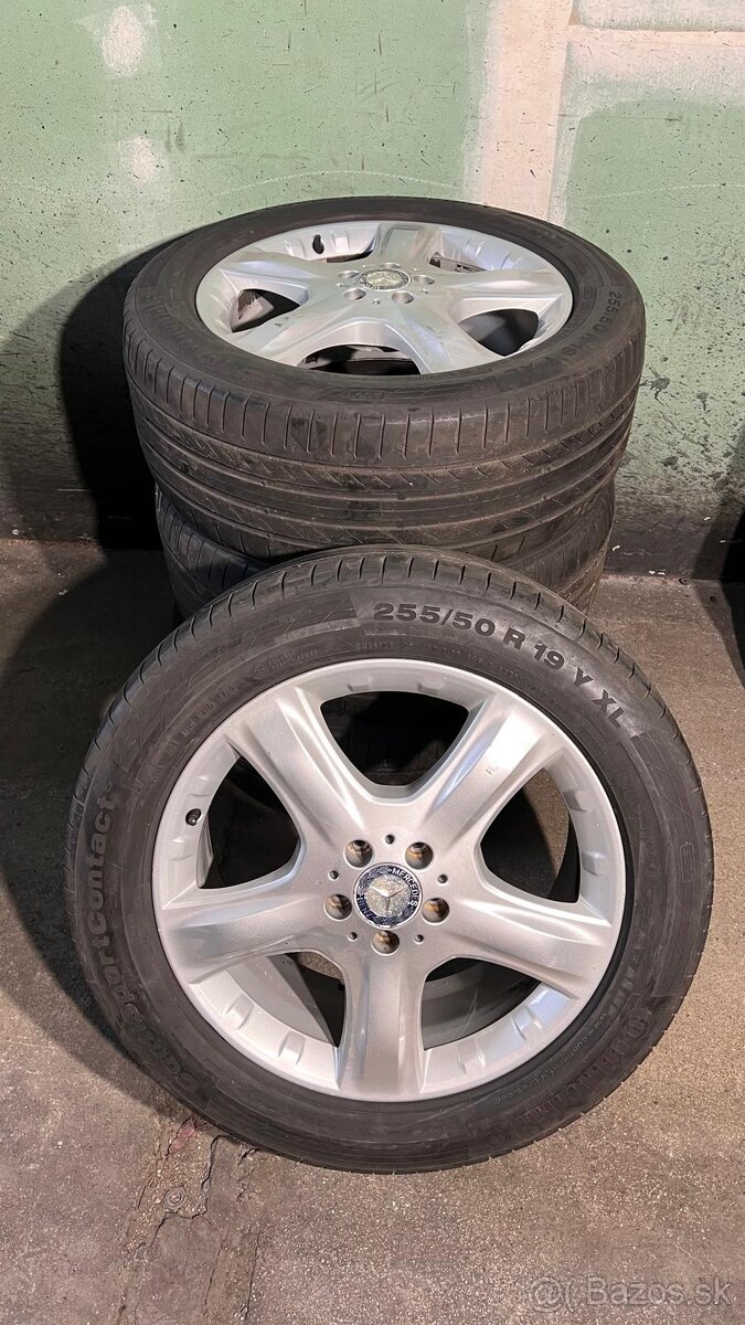 Predám elektróny Mercedes ML R19 5x112