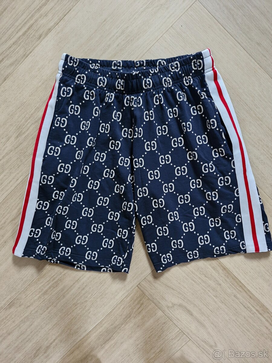 GUCCI panske logovane sortky kratase nohavice