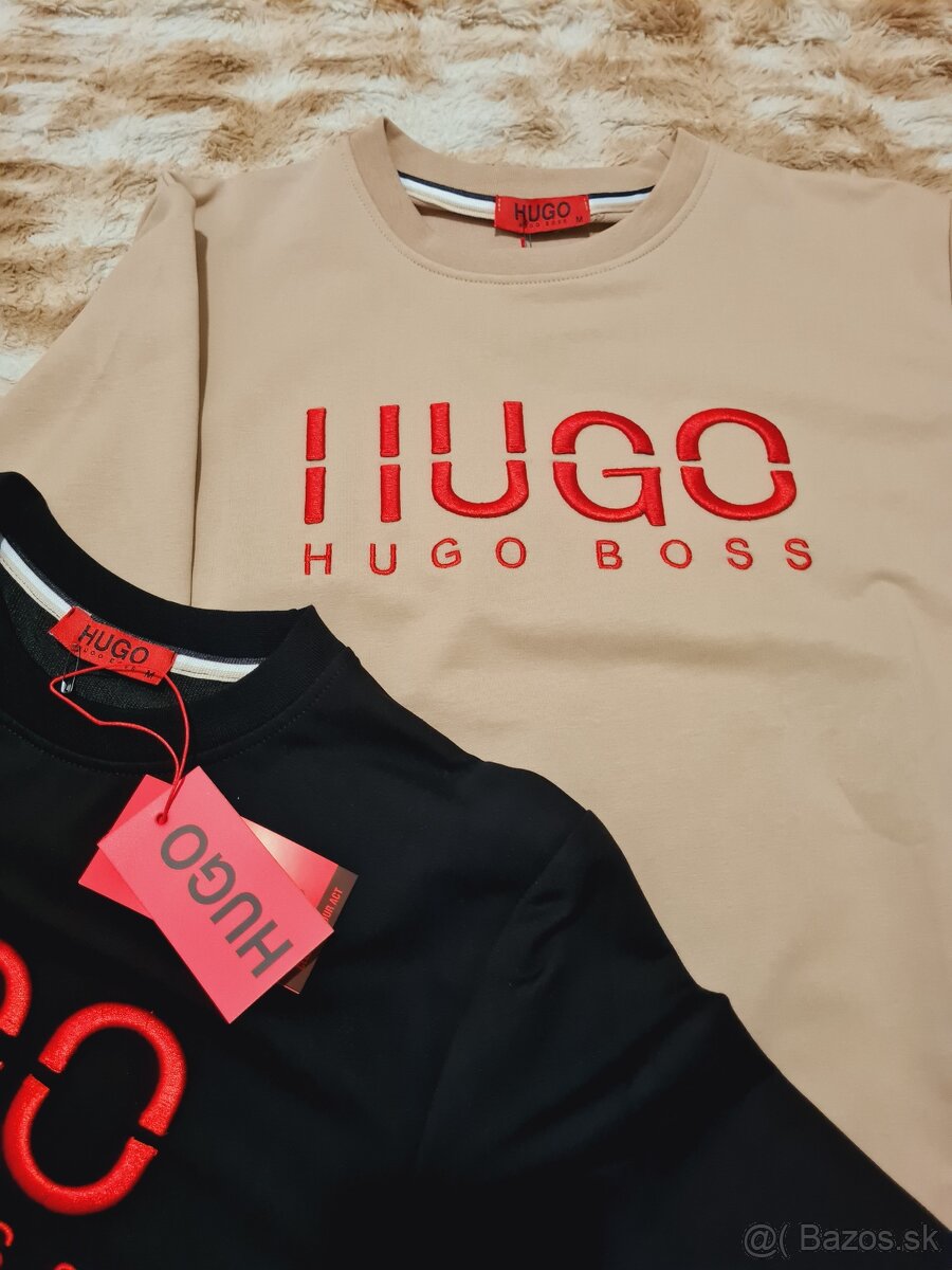 Hugo boss mikina hnedá M