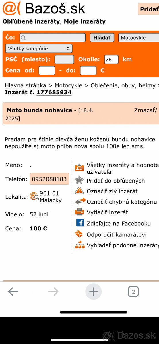 Moto oblecenie