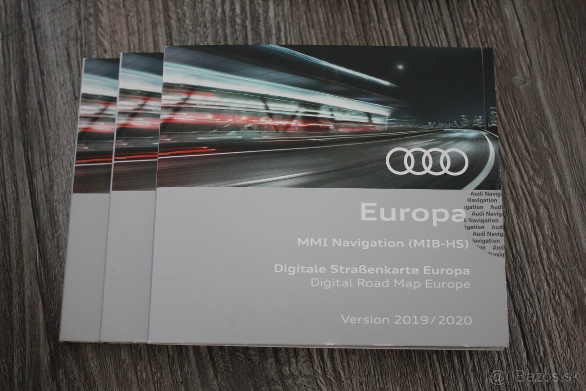 navigácia orig. audi - SD MMI ( MIB -HS ) r. 2020 -