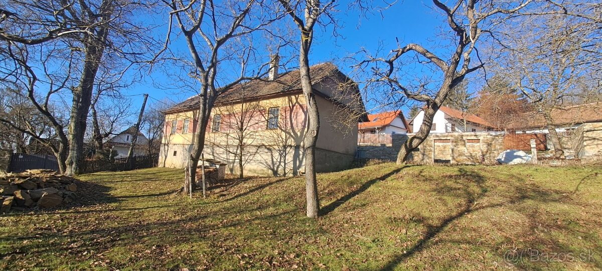 Na predaj dom na polosamote v obci Sobotište časť u Kutálkov