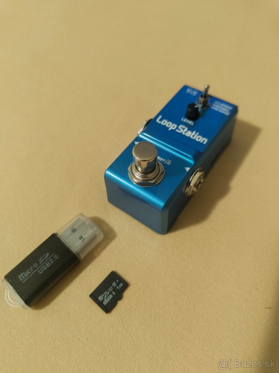 Looper pedál pre gitaru/ basu