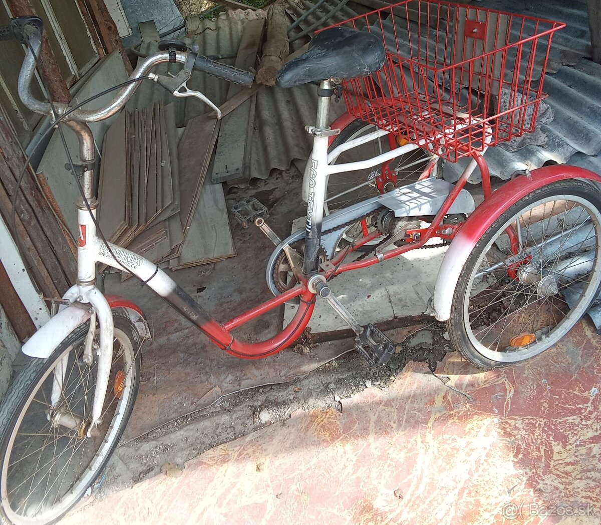 Predám trojkolesový bicykel