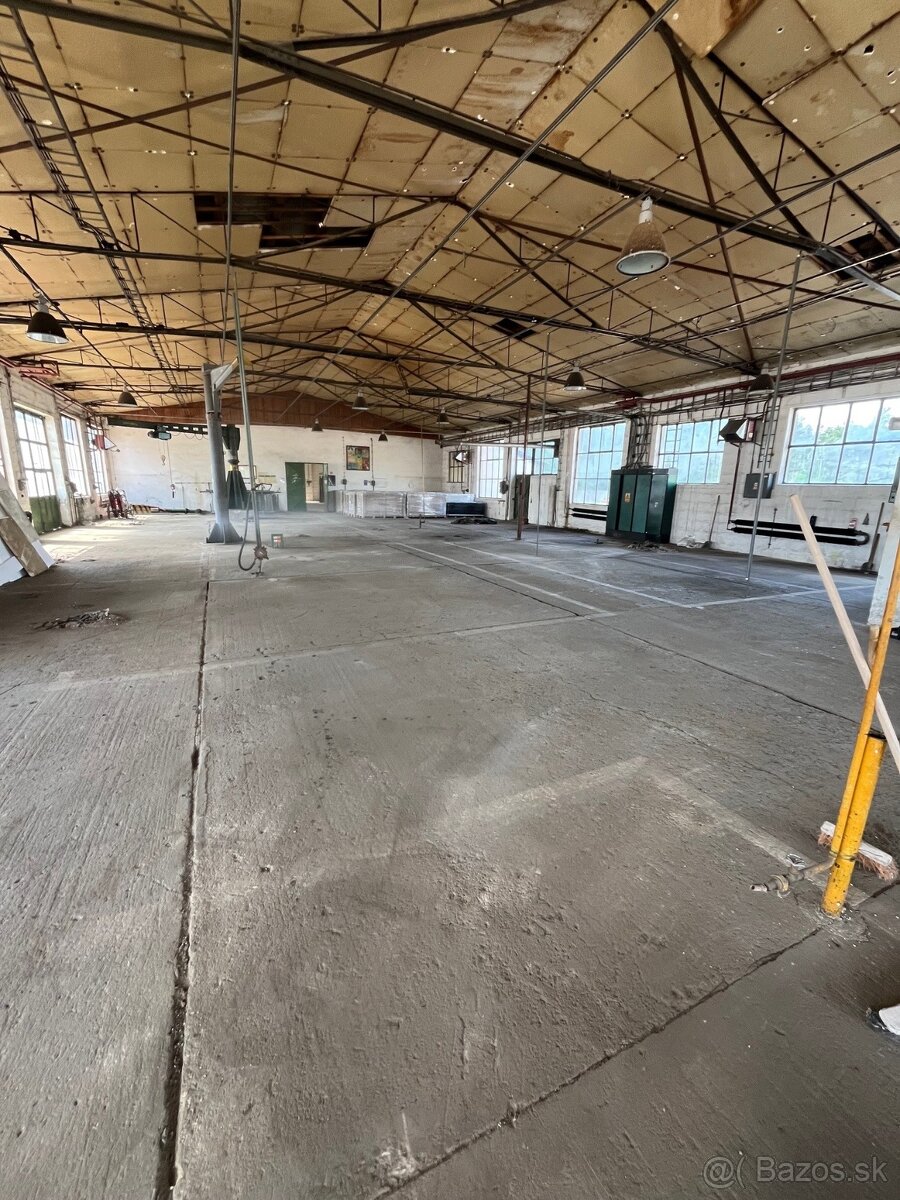 Hala 1000m2 na predaj/prenajom