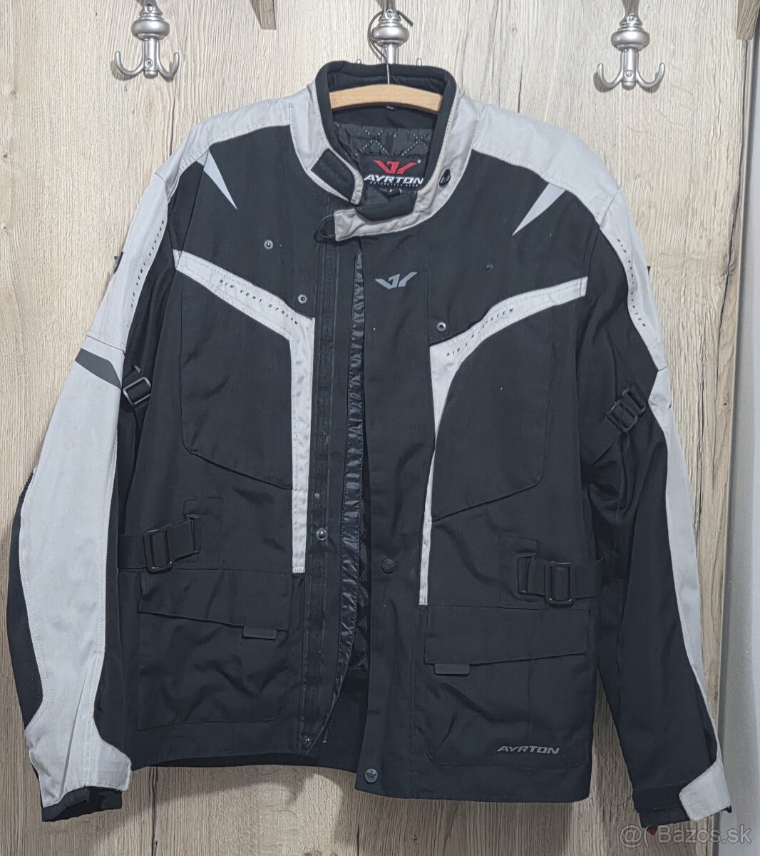 Pánska textilná bunda na motocykel AYRTON veľ. 5XL