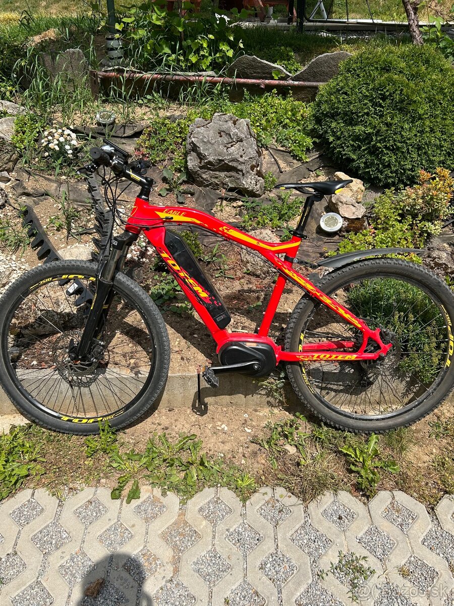 Elektrobicykel značka TOTEM