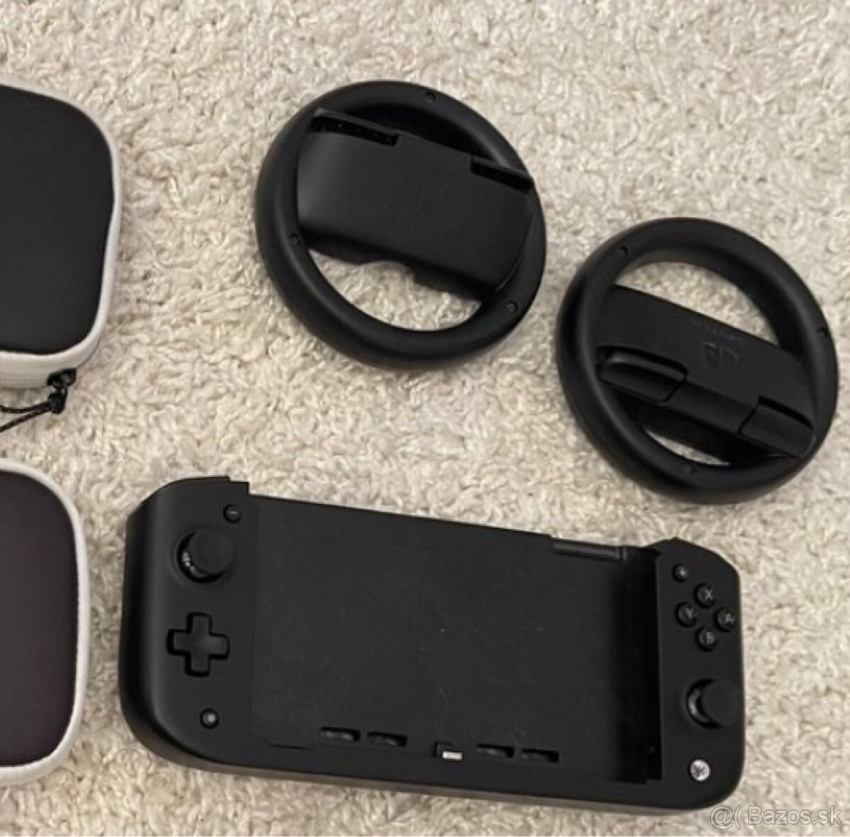 Nitro Deck + Wheel Pair + 8BitDo+ Gripy & Obaly