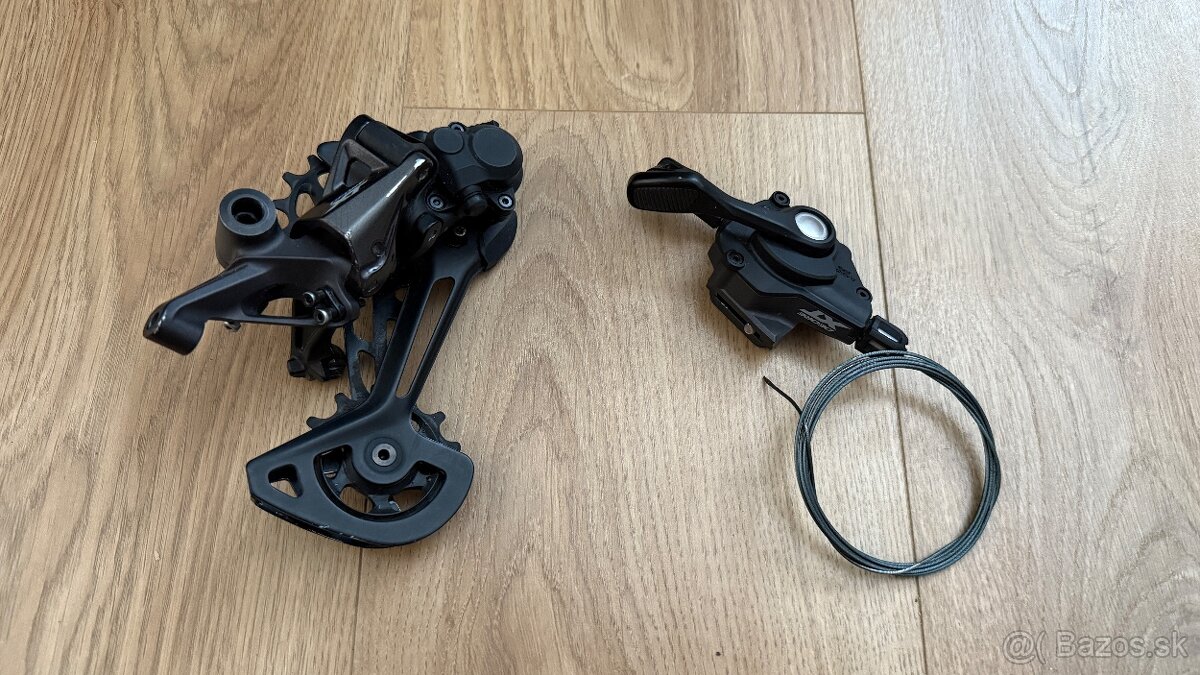 Prehadzovačka a radenie Shimano XT 12 rýchl.
