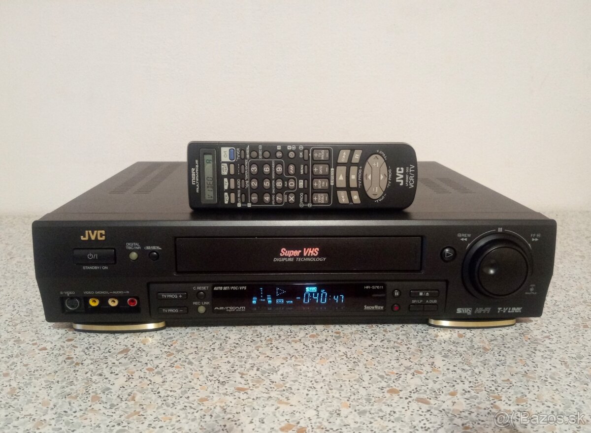 ⚠️S-VHS JVC HR-S7611 - TBC/3R