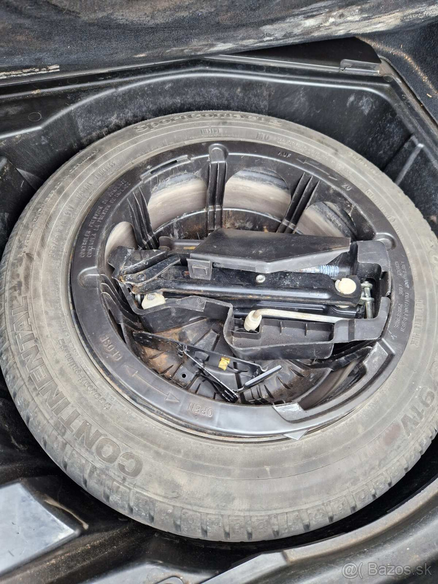 Výplň rezervy, zdvihák Mercedes Benz C, W203