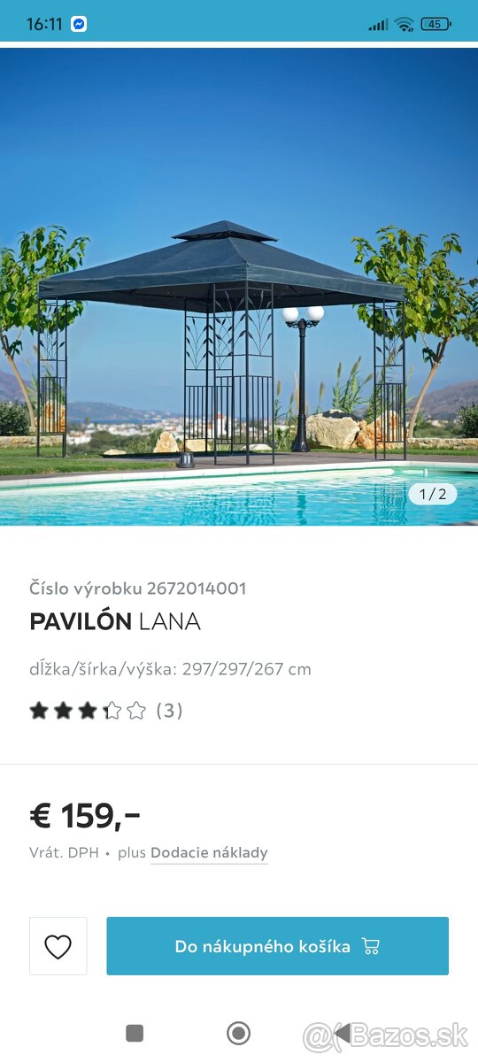 Pavilón Lana ,Altánok
