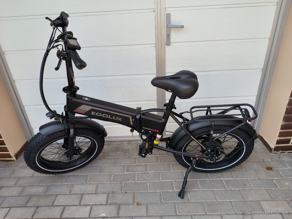 Skladací Elektrický bicykel Fatbike 0 Km