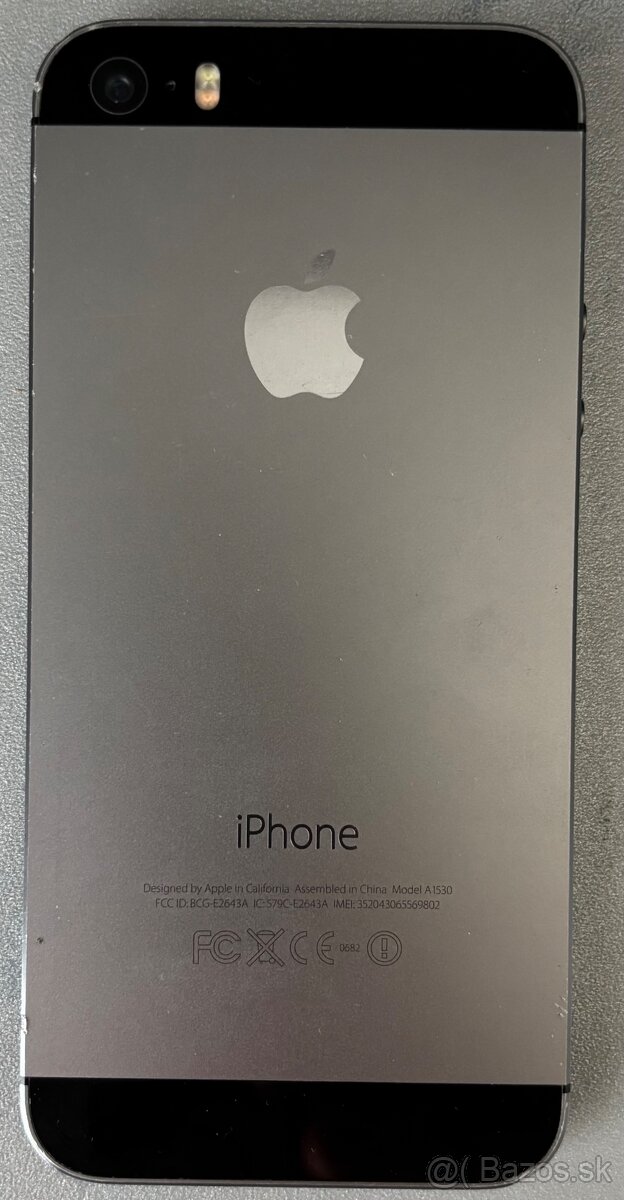 Predam iphone 5s 16GB cierny