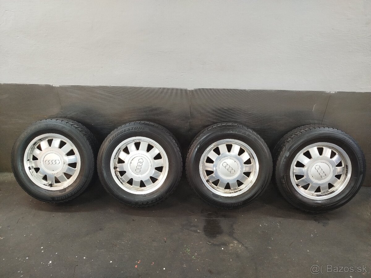 5x112 R15 originál Audi kované elektróny pneu 195/65 r15 5mm
