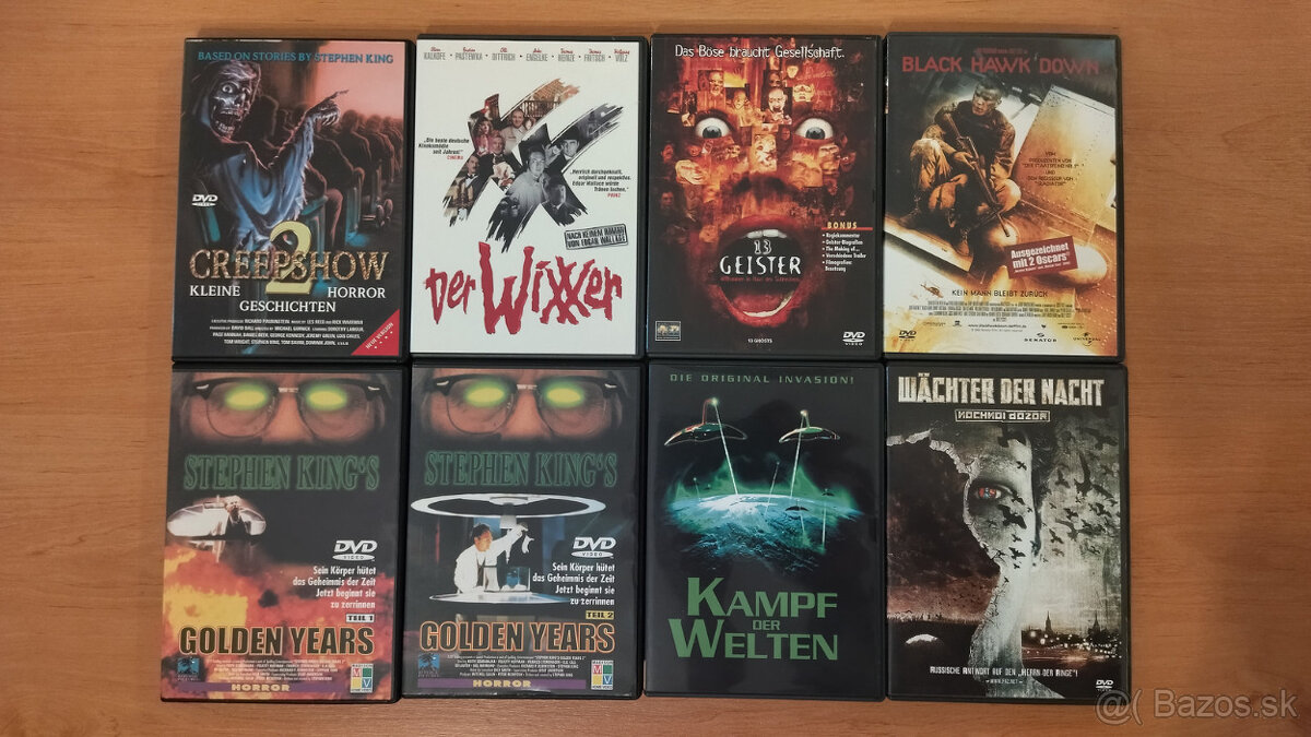 Rôzne nemecké DVD filmy