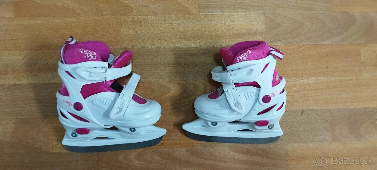 Predám det.dievč.ľadové korčule REVOLUTION od EU-25-28.
