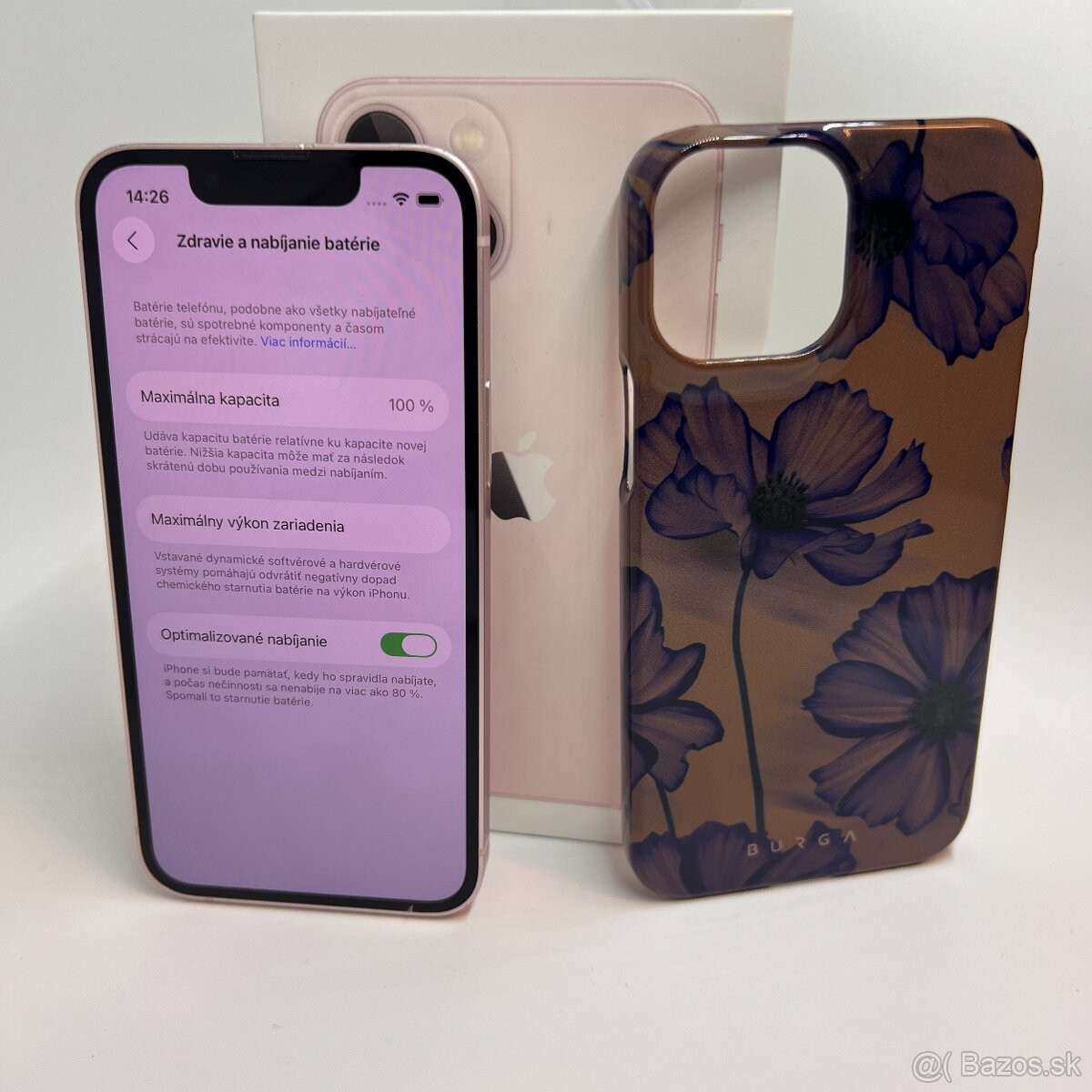 IPHONE 13 MINI PINK 128GB ZÁRUKA - VEĽMI DOBRÝ STAV