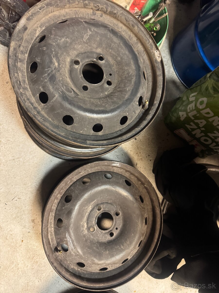 Dacia plechové disky 4x100 R15